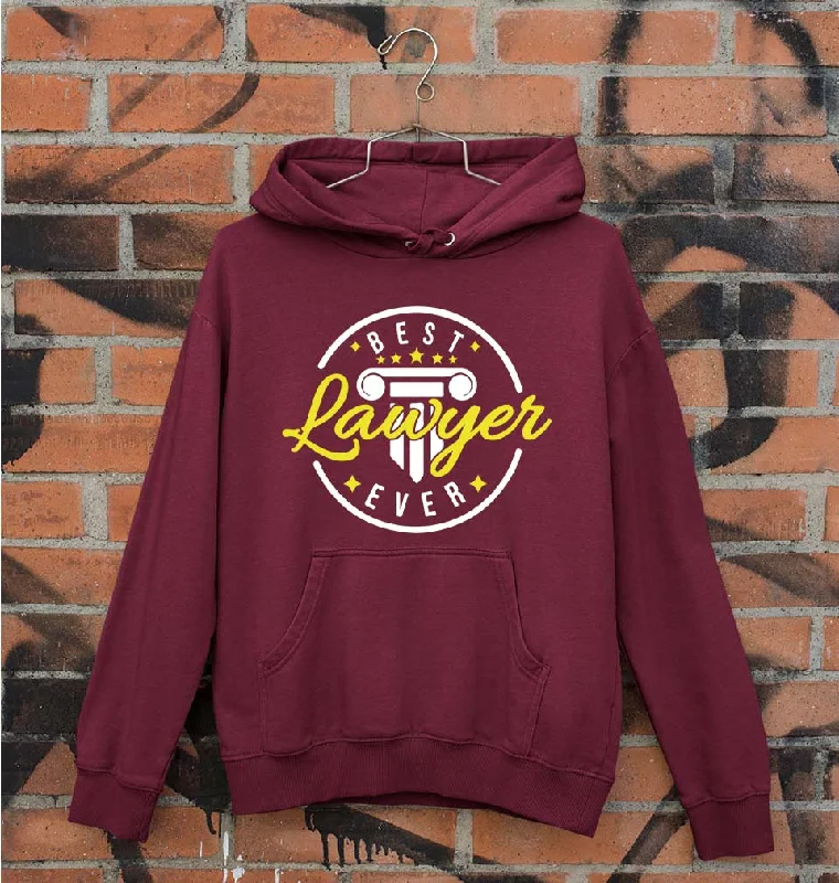 Best Lawyer Unisex Hoodie for Men/Women Hoodie with High Neck Warm Protective