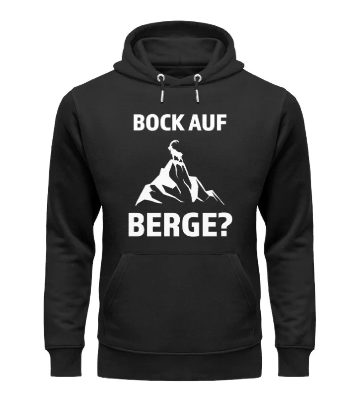 Bock auf Berge - Unisex Premium Organic Hoodie Hoodie with Hem Lace Feminine Delicate