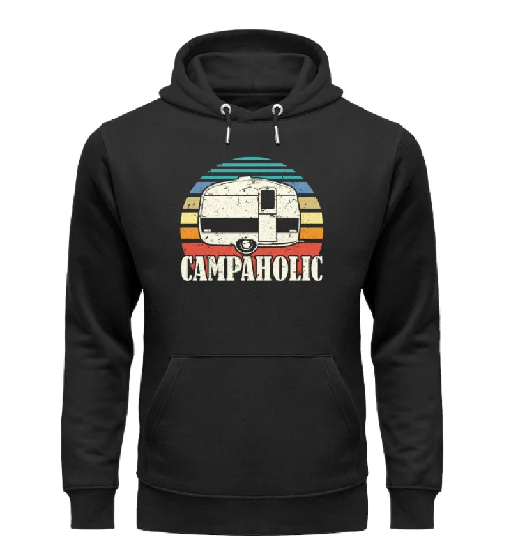 Campaholic - Unisex Premium Organic Hoodie Hoodie with Back Slit Movement Comfort