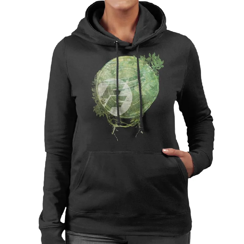 Fast and Furious Floral Montage Women's Hooded Sweatshirt Hoodie with Logo Branding Identity Fast and Furious Floral Montage Women's Hooded Sweatshirt Hoodie with Logo Branding Identity