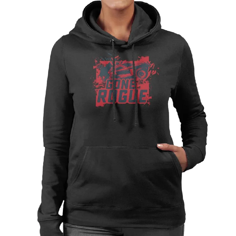 Fast and Furious The Fate Gone Rogue Women's Hooded Sweatshirt Hoodie with Color Block Contrast Stylish Fast and Furious The Fate Gone Rogue Women's Hooded Sweatshirt Hoodie with Color Block Contrast Stylish