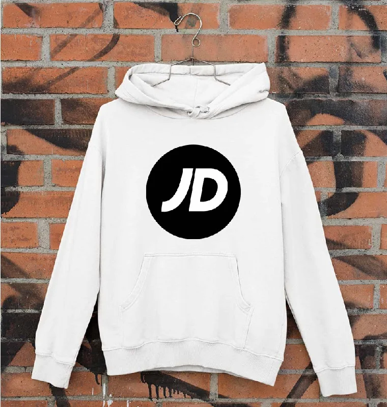 JD Sports Unisex Hoodie for Men/Women Hoodie with Puffed Sleeves Voluminous Trendy