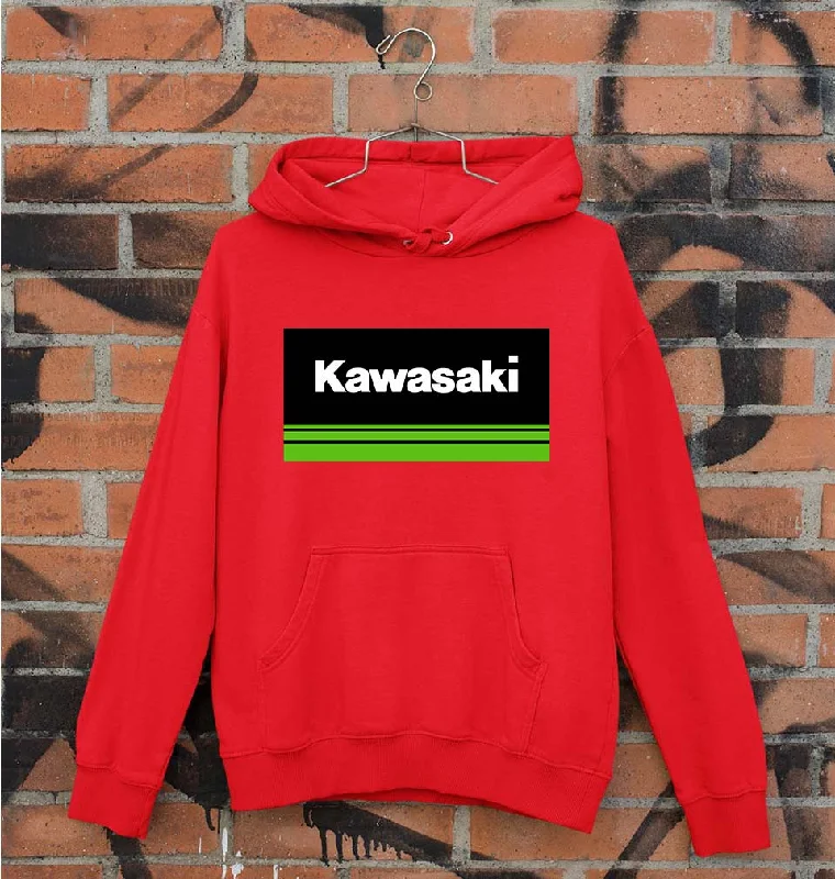 Kawasaki Unisex Hoodie for Men/Women Hoodie with Turtle Neck Cozy Winter