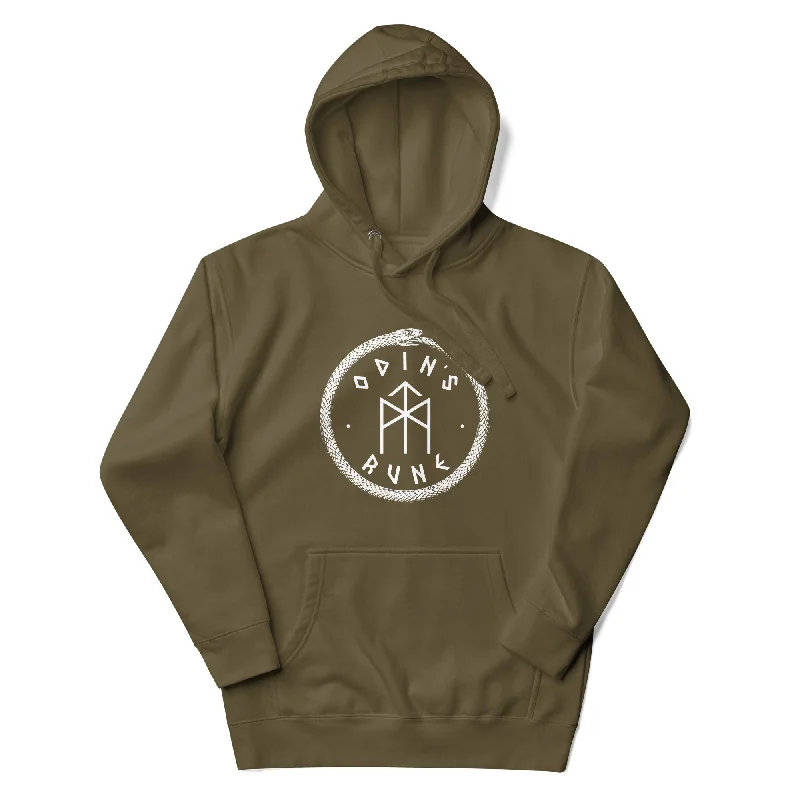 Midgard Serpent Hoodie Hoodie with Hem Fringe Bohemian Relaxed