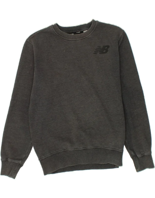 NEW BALANCE Mens Sweatshirt Jumper Small Grey Polyester Hoodie with Camouflage Military Edgy NEW BALANCE Mens Sweatshirt Jumper Small Grey Polyester Hoodie with Camouflage Military Edgy