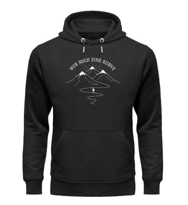 Nur noch eine Kurve - Unisex Premium Organic Hoodie Hoodie with Raw Hem Edgy Unfinished