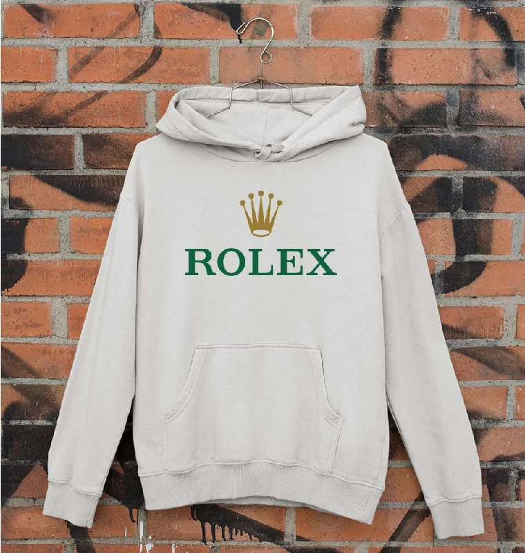 Rolex Unisex Hoodie for Men/Women Hoodie with Half-Zip Sporty Casual