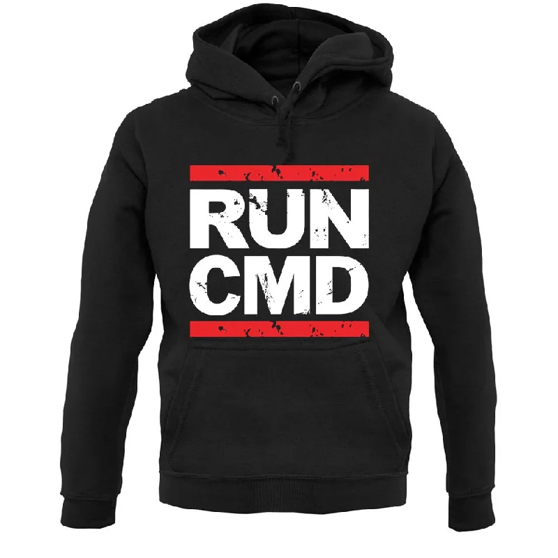 Run Cmd Unisex Hoodie Hoodie with Cropped Fit Short Trendy
