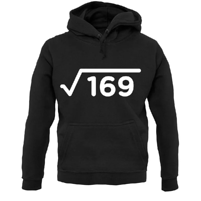 Square Root Birthday 13 Unisex Hoodie Hoodie Dress Longline Feminine