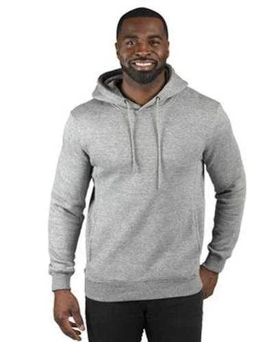 Threadfast Apparel 320H Unisex ULIGHTimate Fleece Pullover Hooded Sweatshirt - Heather Gray Hoodie with Elastic Waist Stretchable Comfortable Threadfast Apparel 320H Unisex ULIGHTimate Fleece Pullover Hooded Sweatshirt - Heather Gray Hoodie with Elastic Waist Stretchable Comfortable