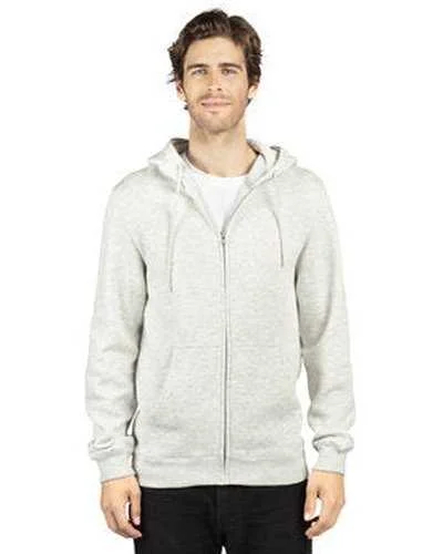Threadfast Apparel 320Z Unisex ULIGHTimate Fleece Full-Zip Hooded Sweatshirt - Oatmeal Heather Hoodie with Color Block Contrast Stylish Threadfast Apparel 320Z Unisex ULIGHTimate Fleece Full-Zip Hooded Sweatshirt - Oatmeal Heather Hoodie with Color Block Contrast Stylish
