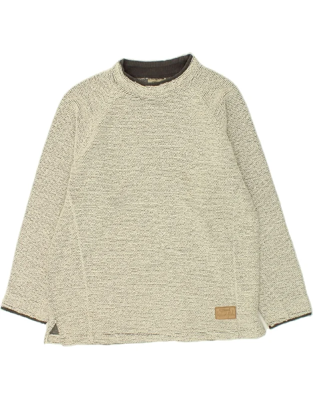WEIRD FISH Mens Sweatshirt Jumper XL Beige Cotton Hoodie with Puffed Sleeves Voluminous Trendy WEIRD FISH Mens Sweatshirt Jumper XL Beige Cotton Hoodie with Puffed Sleeves Voluminous Trendy