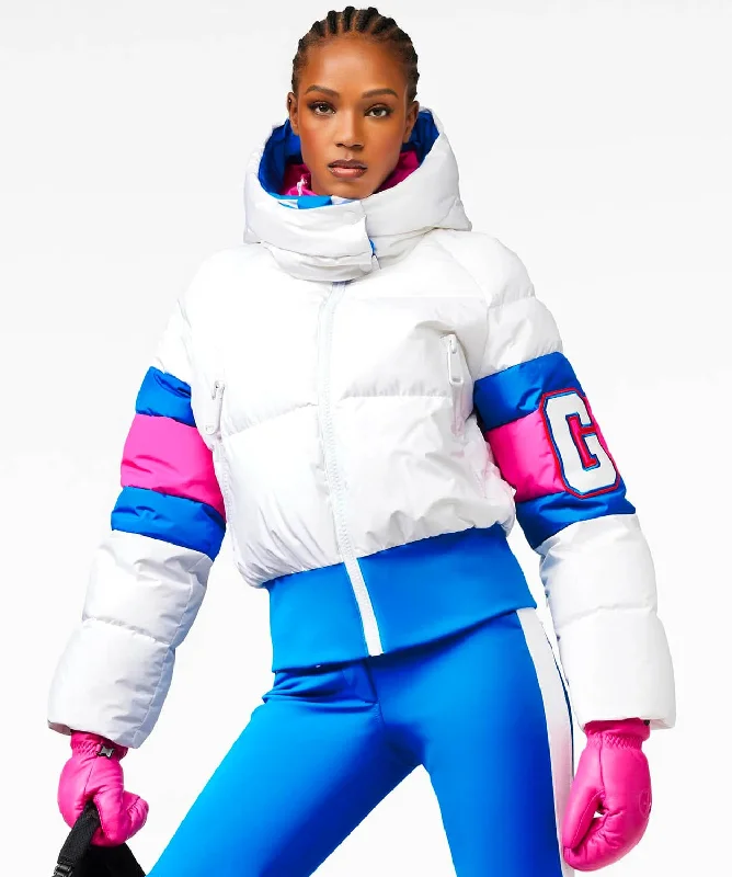 Women's Puck Ski Jacket Nylon Fabric Polyester Fabric Spandex Fabric