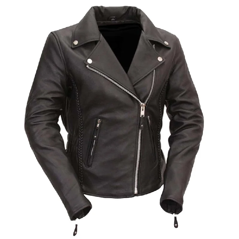 Ladies Allure Jacket Black Mesh Jacket Canvas Jacket Denim Jacket