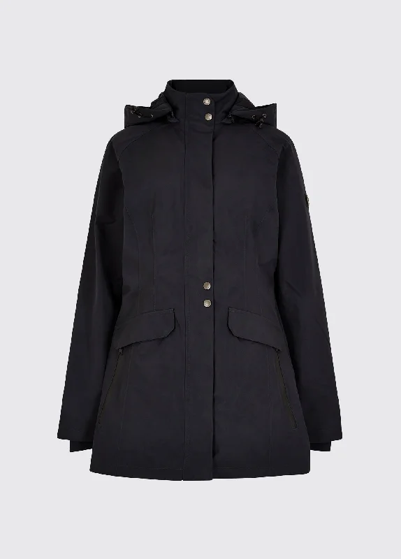 Robinson Waterproof Jacket - Navy Front Pockets Side Pockets Patch Pockets