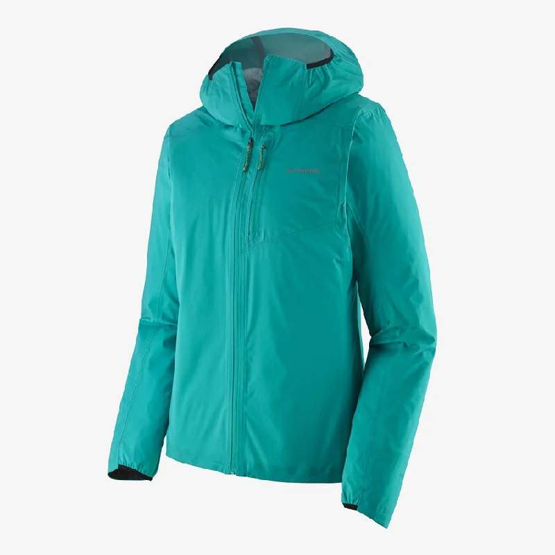 Patagonia Storm Racer Waterproof Jacket | Subtidal Blue | Womens Striped Jacket Polka Dot Jacket Floral Jacket