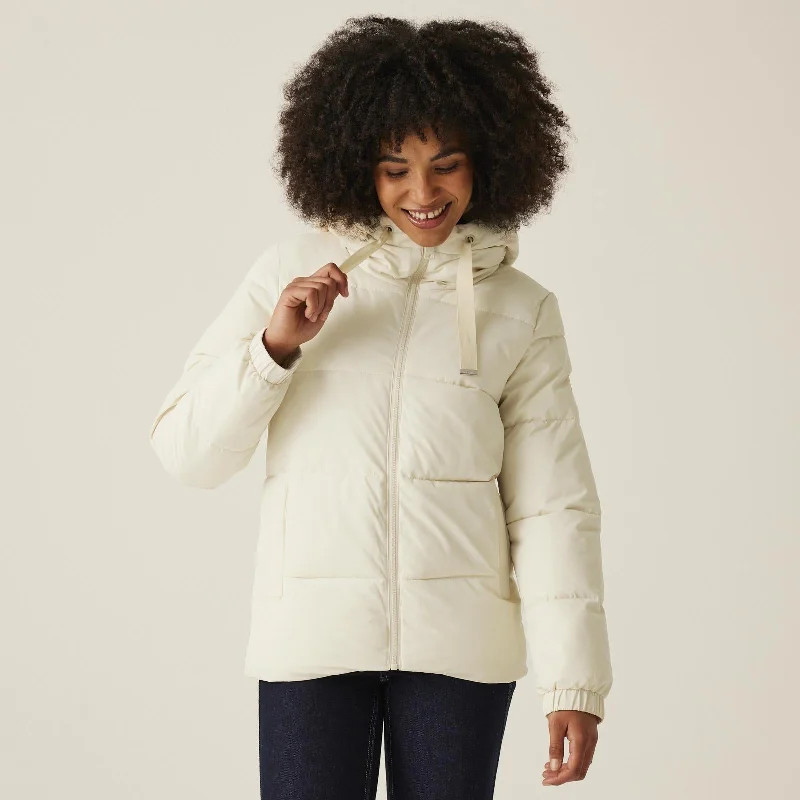 Regatta Womens Arilie Hooded Winter Padded Jacket Nylon Jacket Polyester Jacket Spandex Jacket