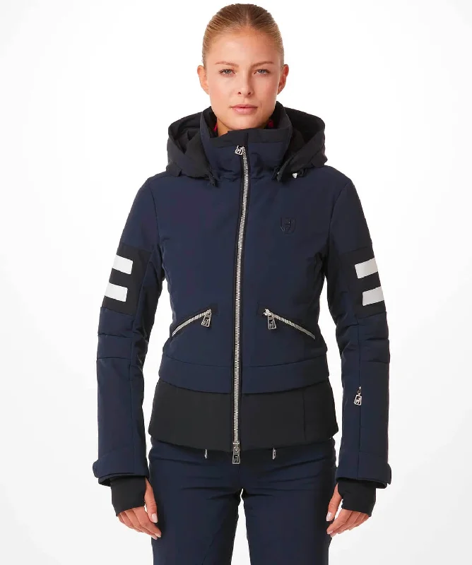 Women's Malou Ski Jacket Hooded Jacket Caped Jacket Shawl Collar Jacket