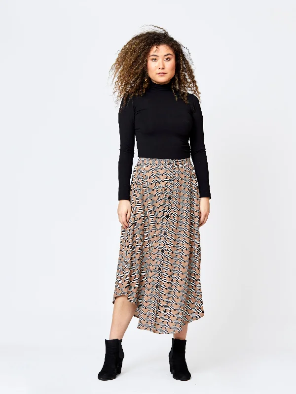 MALIA SKIRT linen skirt airy