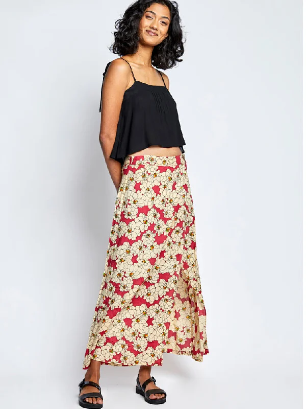 SAMA SKIRT chiffon skirt lightweight