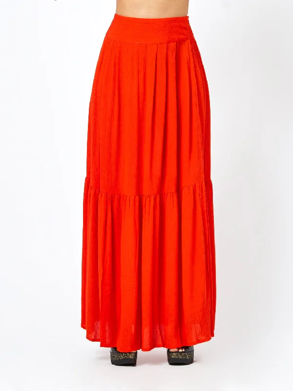 FLOW SKIRT cashmere skirt plush