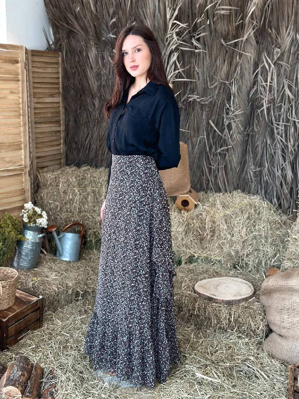 Georgina Garden Skirt chiffon skirt flowing