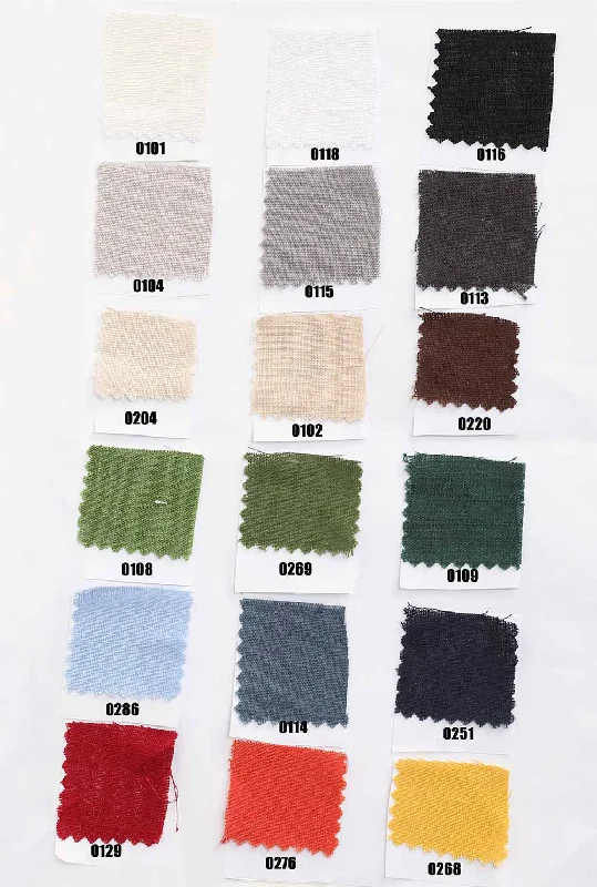 Choose from fabric swatch