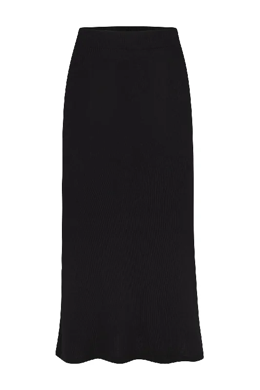 Maxi Skirt in Modal Knit lace skirt feminine