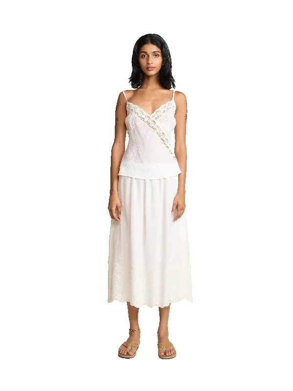 Penny Midi Skirt tiered skirt playful