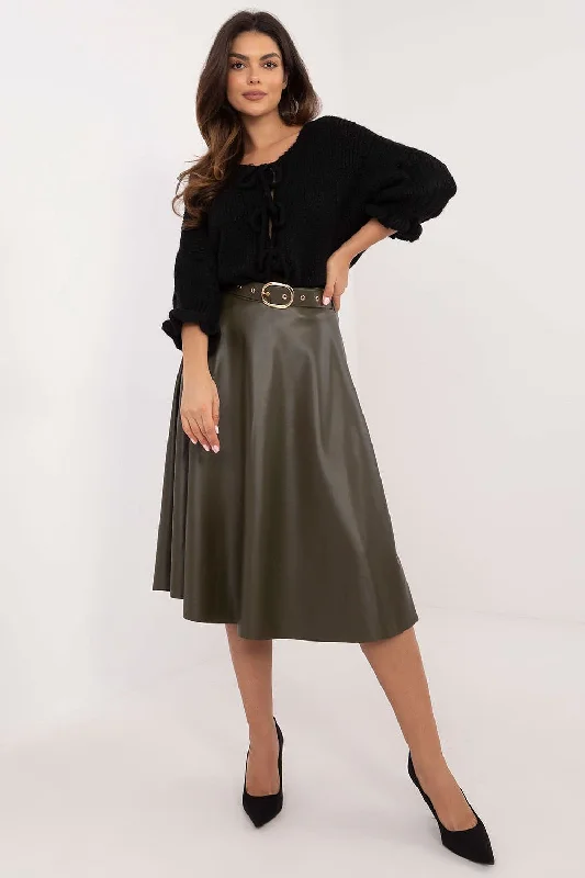 Skirt Italy Moda silk skirt luxurious