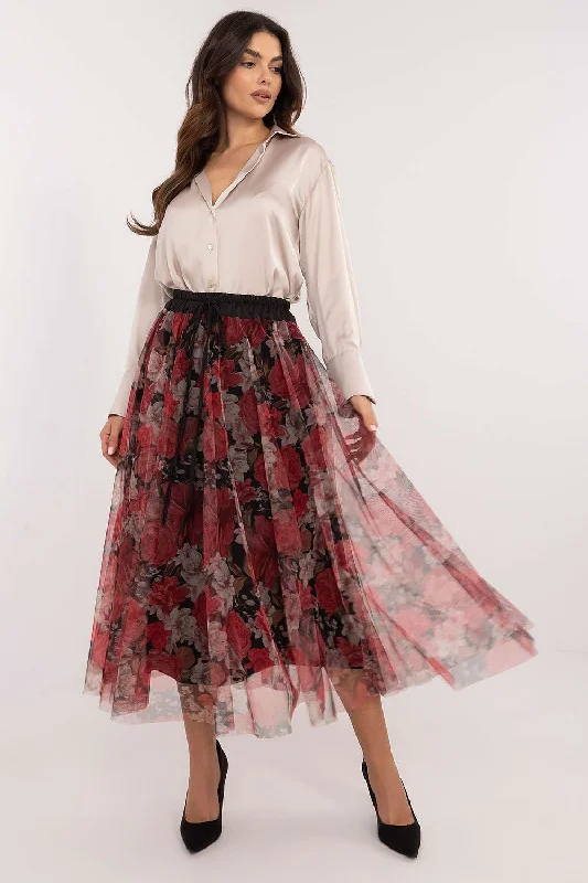 Skirt Italy Moda linen skirt breathable