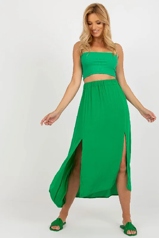 Skirt Rue Paris leather skirt bold