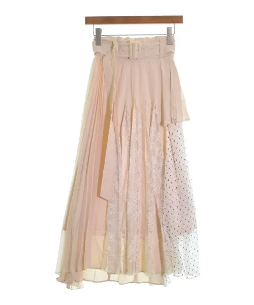 SNIDEL Long/Maxi length skirts tiered skirt playful