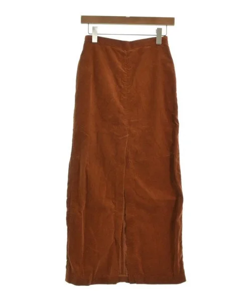 AURALEE Long/Maxi length skirts linen skirt airy