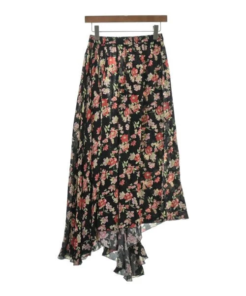 Nﾟ 21 Long/Maxi length skirts asymmetrical skirt cut