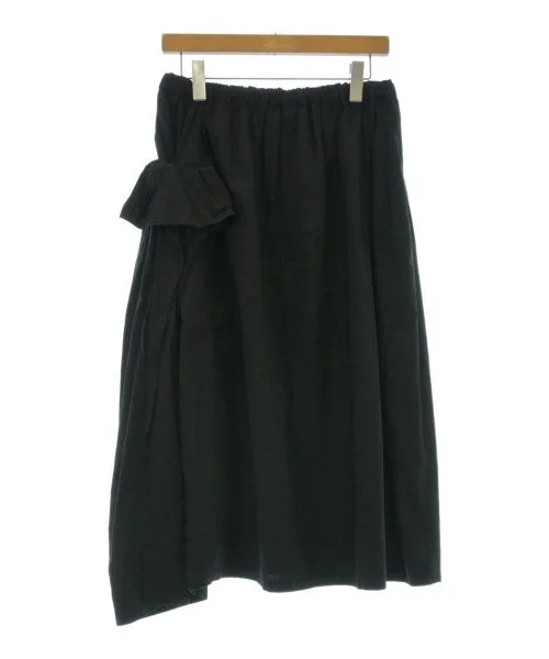 Y's Long/Maxi length skirts leather skirt modern