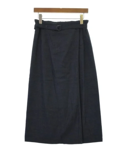 K.T Long/Maxi length skirts belted skirt waist