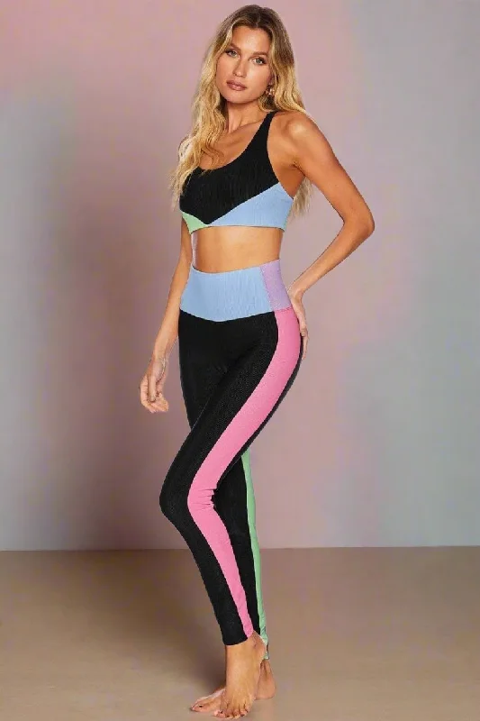 Beach Riot Colorblock Pretty Pastels Leggings as seen on Sarah Jayne Dunn Stylish Athletic Wear Leggings Beach Riot Colorblock Pretty Pastels Leggings as seen on Sarah Jayne Dunn Stylish Athletic Wear Leggings