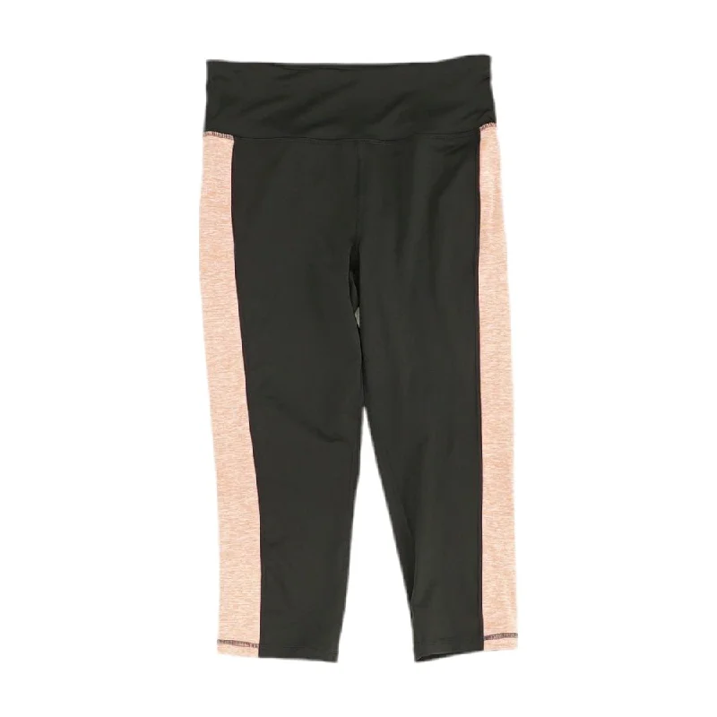Black Solid Leggings Comfortable Bootcut Workout Leggings