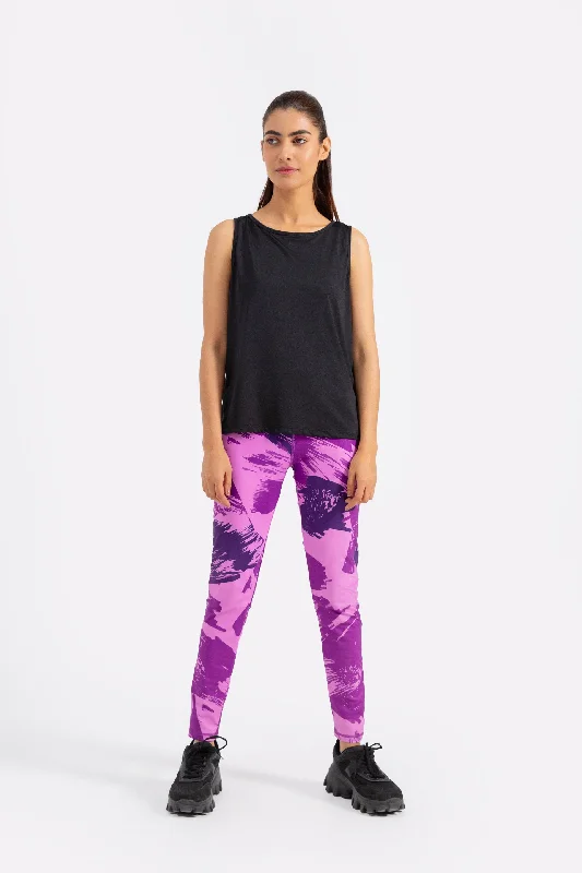 Stroke Long Leggings Comfortable Full-Body Compression Leggings