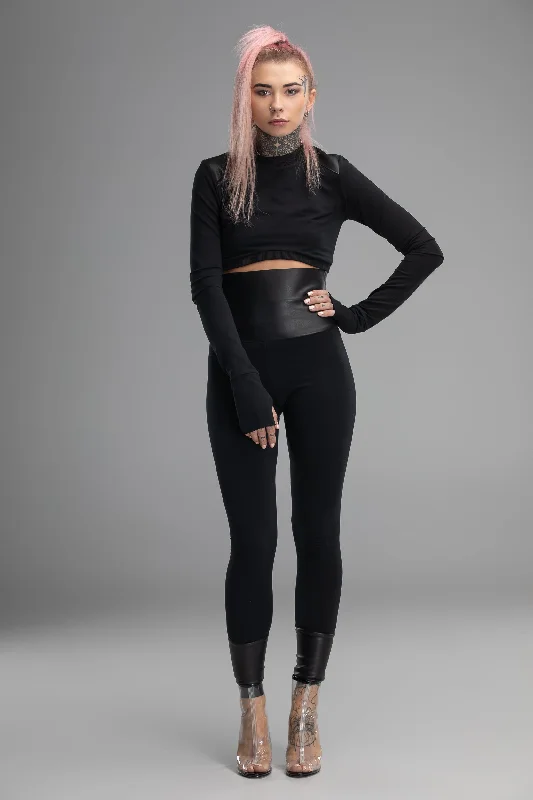 High waist corset leggings Cozy Oversized Leggings