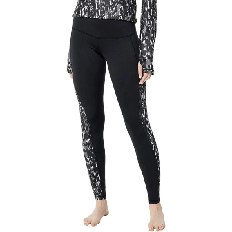 Hot Chillys Women's Print Pocket Leggings Chic Smooth Fit Leggings