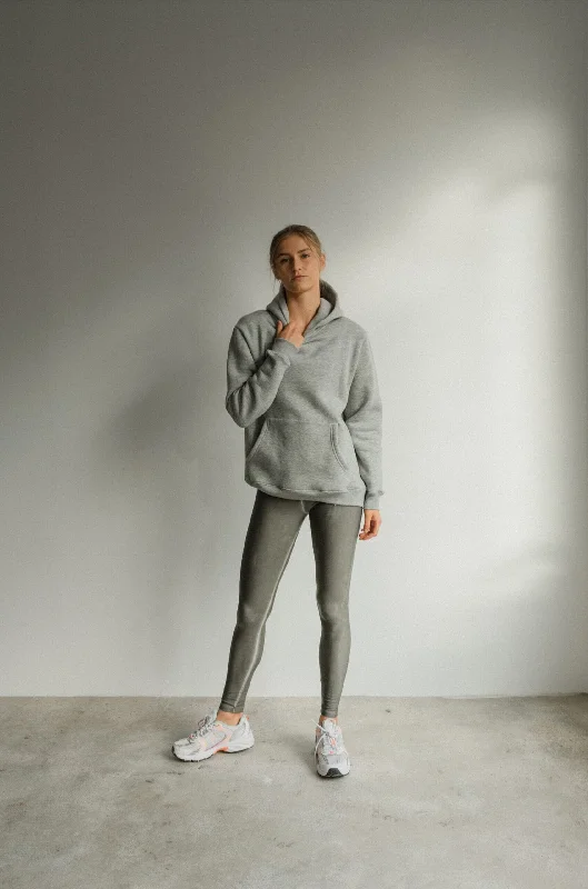 Stone Beat Green Leggings Fashionable Full-Length Active Leggings