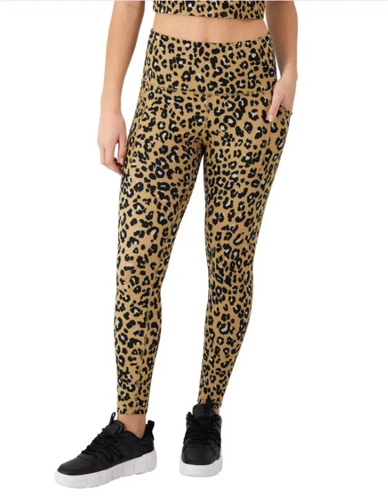 Leggings Tacto Suave con Bolsas Animal Print Comfortable Cold Weather Leggings