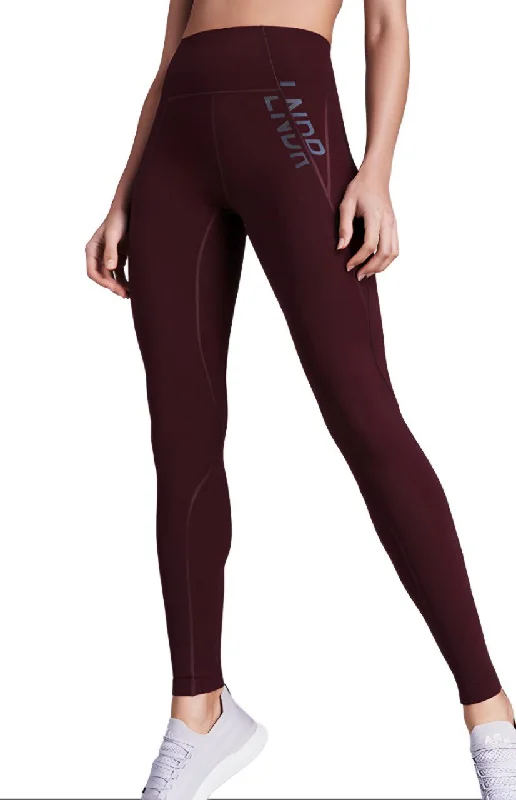 LNDR Women's Cabernet Relay High Rise Leggings #AL986 NWT Comfortable Yoga Tights Leggings LNDR Women's Cabernet Relay High Rise Leggings #AL986 NWT Comfortable Yoga Tights Leggings