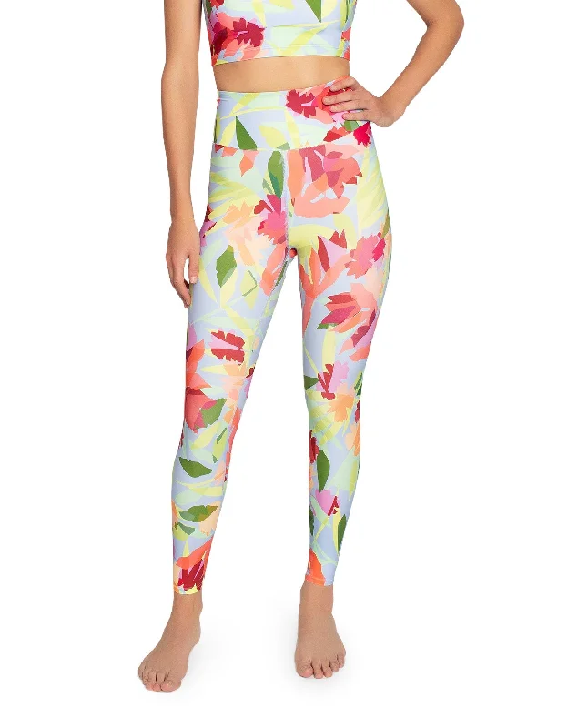 Nicole Miller High Rise Legging Elegant Velvet Leggings