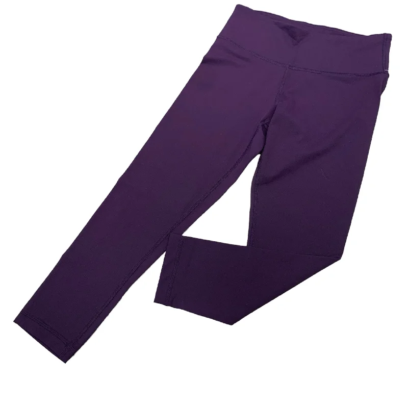 RbX Purple Leggings Womens Size XS Fashionable Seamless Leggings