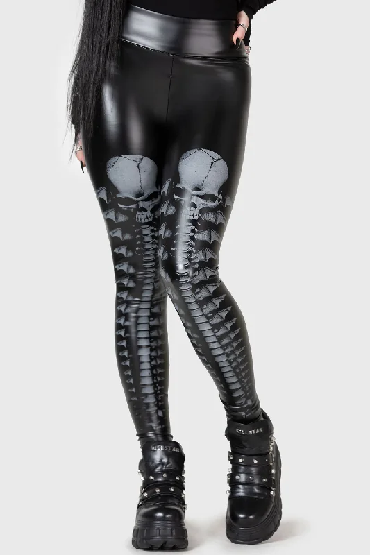 Solaria Leggings Trendy Faux Suede Leggings