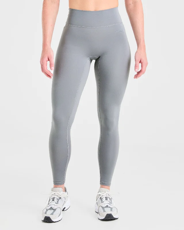 Staple Leggings - Grey Comfortable Classic Yoga Leggings