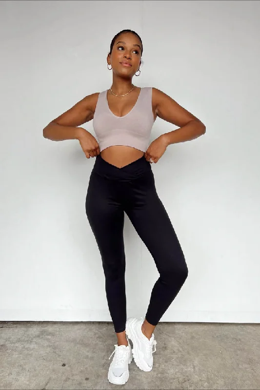 Walk This Way Leggings - Doorbuster Trendy High-Waist Tummy Control Leggings